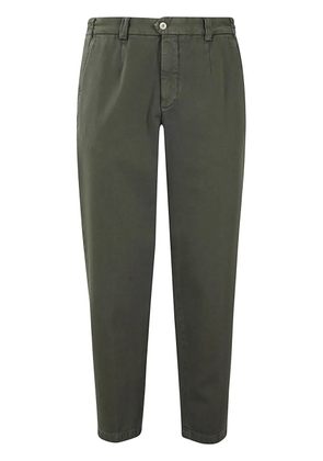 Briglia 1949 Portofino cropped trousers - Green