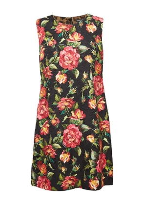 Dolce & Gabbana Pre-Owned floral mini dress - Black