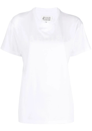 Maison Margiela logo-print jersey T-shirt - White