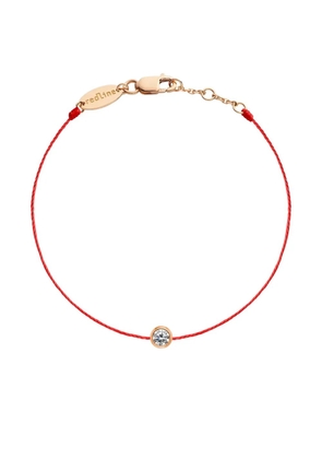 Redline diamond string bracelet - Gold