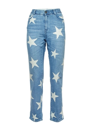 Stella McCartney Pre-Owned 2024 star-print jeans - Blue