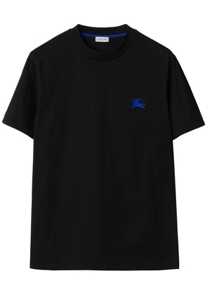 Burberry EDK embroidered cotton T-shirt - Black