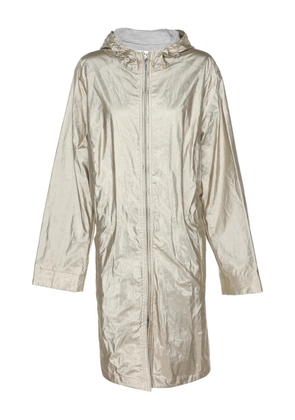 Marina Rinaldi Voyage hooded parka coat - Gold