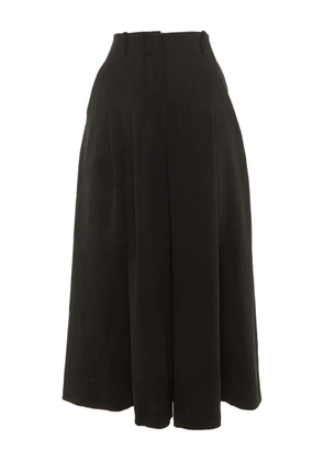 Max Mara high-waisted pleated trousers - Black