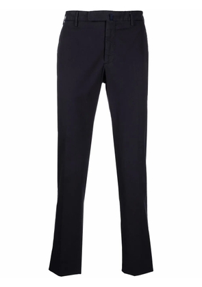 Incotex tailored-cut cotton trousers - Blue