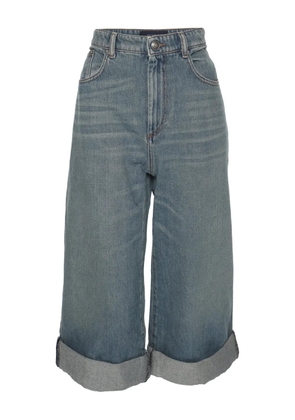 Sportmax five-pockets button-fastening jeans - Blue