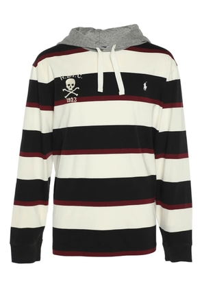 Polo Ralph Lauren striped cotton hoodie - Neutrals