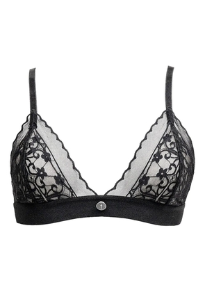 AME.M lace triangle bra - Black