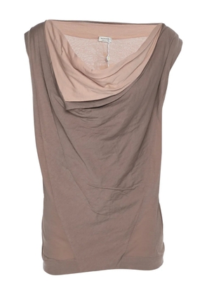 Agnona Vintage cotton sleeveless top - Neutrals