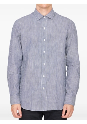Salvatore Piccolo striped cotton shirt - Blue