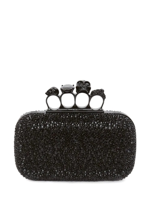 Alexander McQueen Knuckle clutch bag - Black