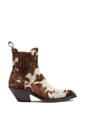 Gabriela Hearst printed boots - Brown