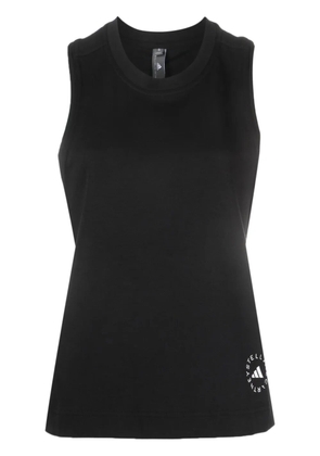 adidas by Stella McCartney logo-print tank top - Black