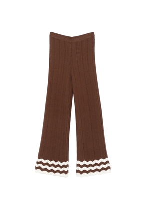 TWINSET knitted trousers - Brown