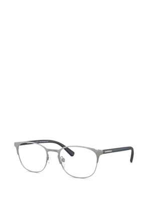 Emporio Armani round-frame glasses - Grey