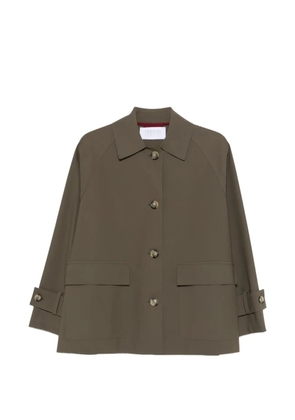 Harris Wharf London raglan-sleeve scuba jacket - Green