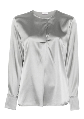 Peserico long-sleeve blouse - Grey