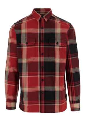 Polo Ralph Lauren check-print cotton shirt - Red
