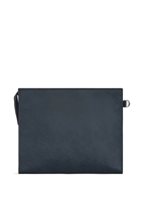 Montblanc Sartorial leather square-shape clutch bag - Blue