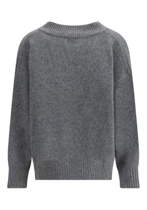 Madeleine Thompson v-neck balthus sweater - Grey