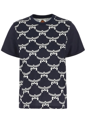 MCM logo-print T-shirt - Blue