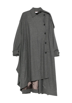 THE NINA STUDIO asymmetric coat - Grey