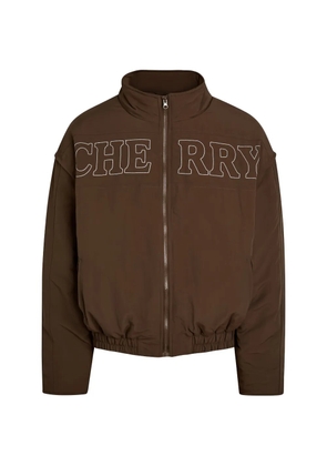 Cherry LA zip-up bomber jacket - Brown