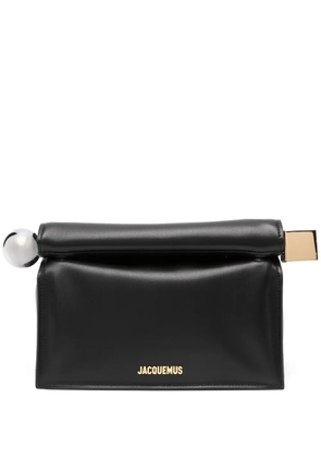 Jacquemus La Pochette Rond Carré clutch bag - Black