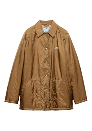 Prada raglan-sleeve jacket - Brown