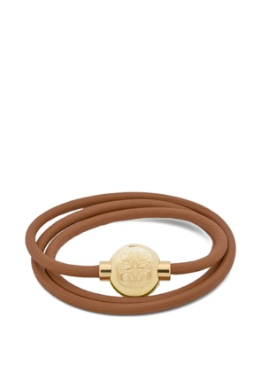 LOEWE Pebble bracelet in leather - Gold