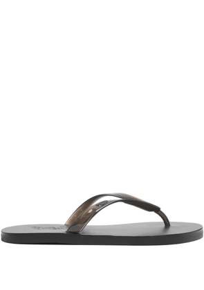 Ancient Greek Sandals Saionara jelly flip-flops - Black