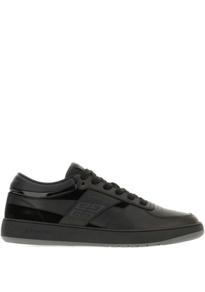 Givenchy G Move leather panelled sneakers - Black
