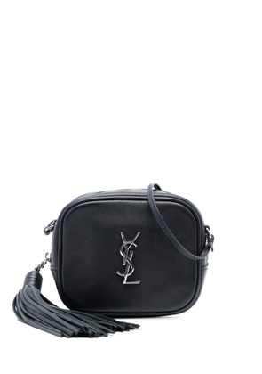 Saint Laurent Pre-Owned 2016 Calfskin Monogram Blogger Bag crossbody bag - Black