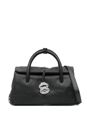Zanellato Dotta Casa Venissa textured studded tote bag - Black