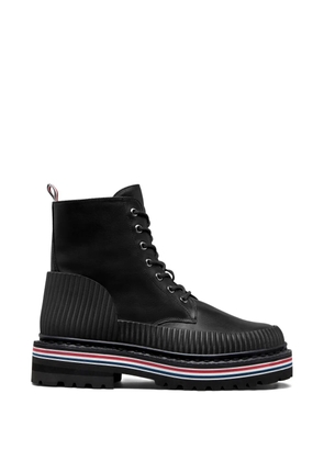 Thom Browne lace-up ankle boots - Black