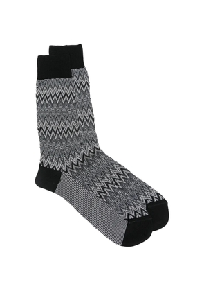 Missoni zigzag-pattern socks - Grey