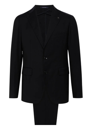 Tagliatore logo-plaque suit - Blue