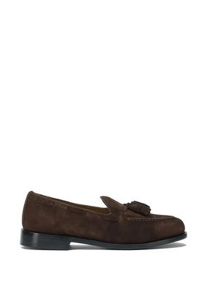 Sebago tassel leather flat shoes - Brown
