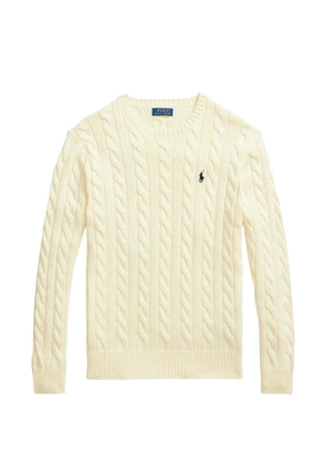 Polo Ralph Lauren cable-knit cotton sweater - Neutrals