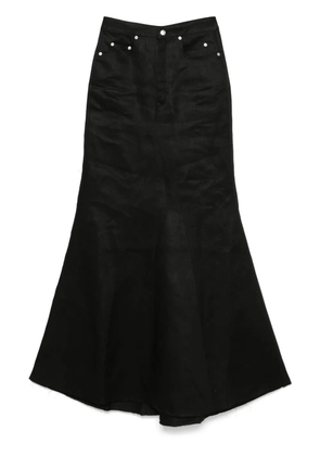 Rick Owens Godet maxi skirt - Black