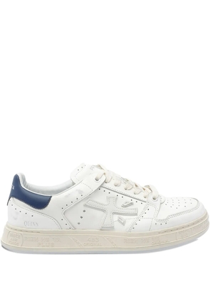 Premiata Quinn 7018 perforated sneakers - White