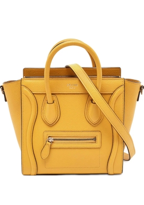 Celine Pre-Owned 2024 Dune Drummed handbag - Yellow