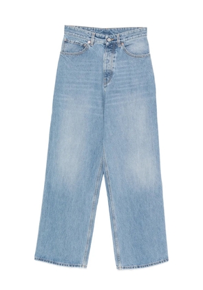 VETEMENTS button-fastening five-pockets jeans - Blue