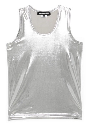 Junya Watanabe metallic tank top - Grey