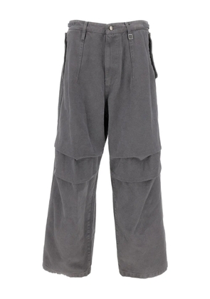 Wooyoungmi layered-panel jeans - Grey