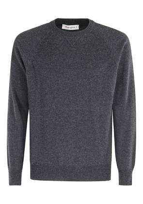 Kangra raglan-sleeve crew-neck sweater - Grey