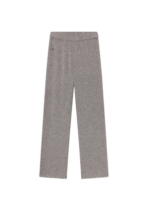 ETERNE button-detail track pants - Grey