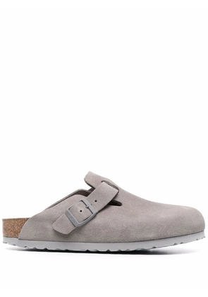 Birkenstock slip-on suede sandals - Grey