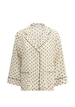 P.A.R.O.S.H. polka-dot shirt - Neutrals