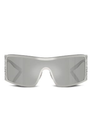 Dolce & Gabbana Eyewear shield-frame sunglasses - Silver